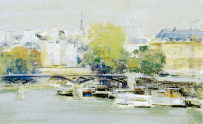 La Seine @hPont des Arts@Z[ḱ@@|EfU[h